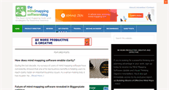 Desktop Screenshot of mindmappingsoftwareblog.com